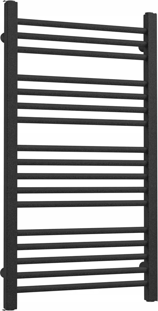 Fürdőszobai Radiátor Létra 940/650 Fekete Sztruktúrált.