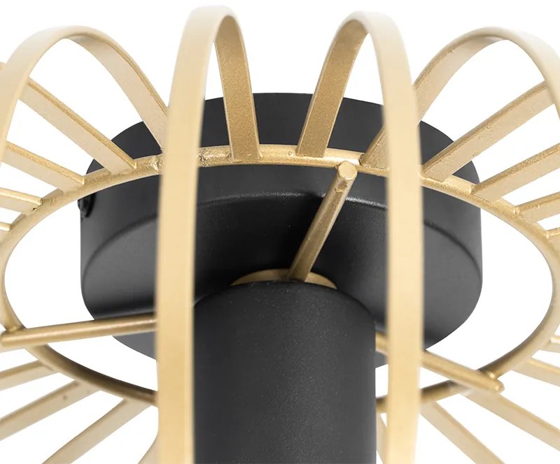 Design mennyezeti lámpa arany 39 cm - Johanna