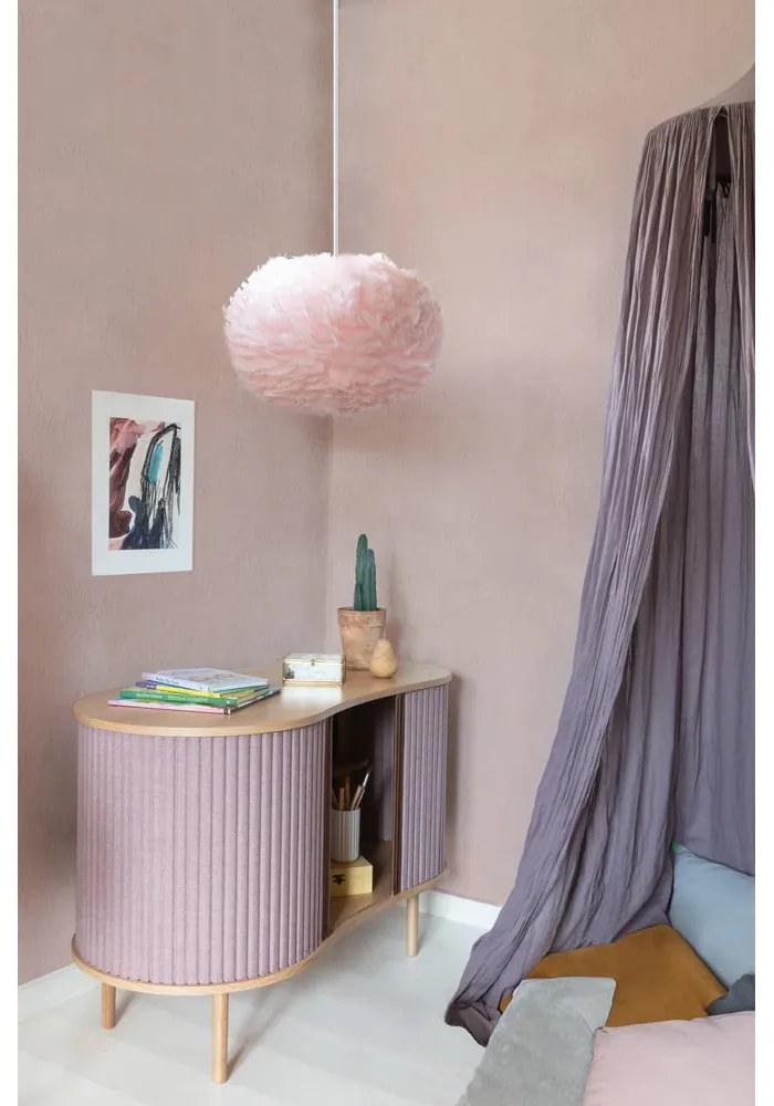 Világos rózsaszín lámpabúra ø 45 cm Eos Medium – UMAGE