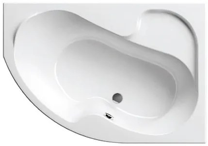 Asszimetrikus kád Ravak Rosa I 140x105 cm akrilát jobb CV01000000