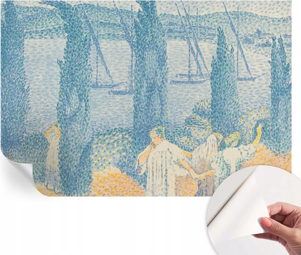 Öntapadós Dekoratív Fotótapéta Hálószobába Lusta nap 104x70 cm