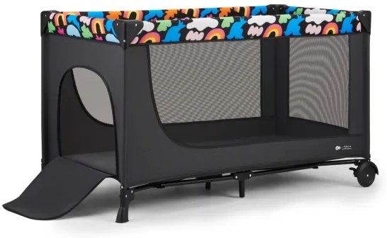 KINDERKRAFT - Utazó kiságy JOY 2 Happy shapes