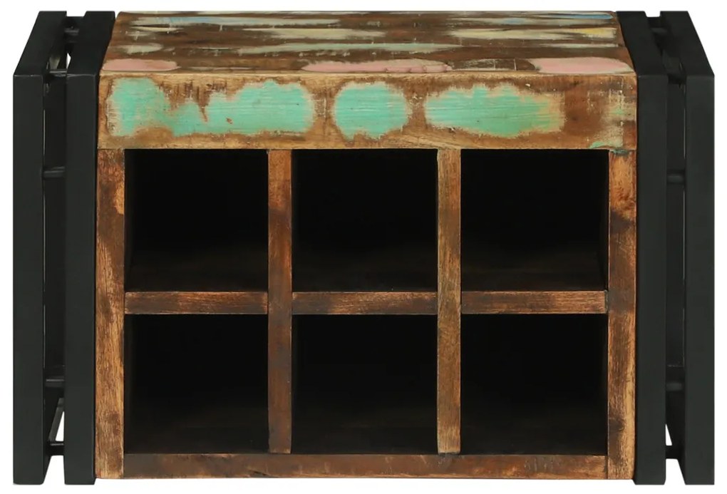 Borpolc 46x35x27.5 cm Tömör újrahasznosított fa
