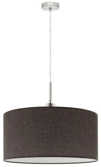 Eglo - LED Csillár zsinóron TUNJA 1xE27/60W/230V barna