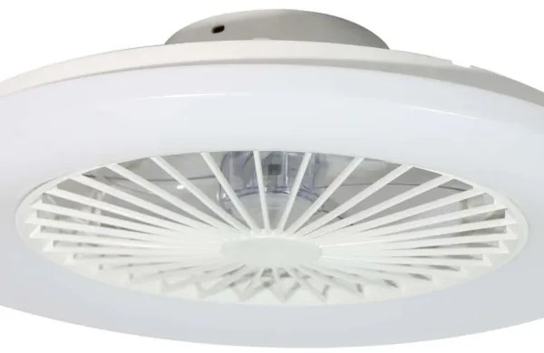 Lucci Air 513200 - LED Dimmelhető lámpa ventilátorral OSLO LED/20W/230V fehér + távirányító