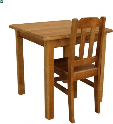 Étkezőasztal kocka 90x90 tölgy