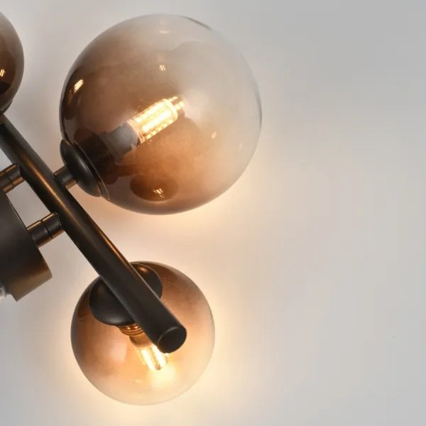 Brilagi - LED fali lámpa MILLA 3xG9/3W/230V barna/füstös barna