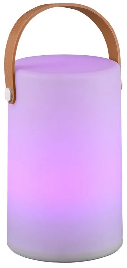 Napelemes LED kültéri lámpa távirányítóval (magasság 21 cm) Aruba – Trio