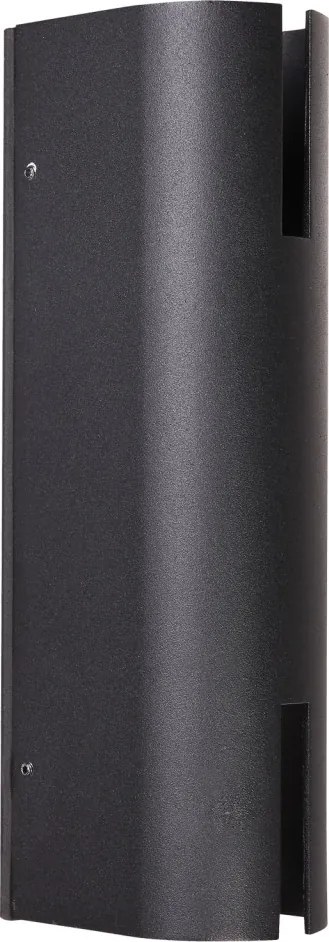 ITALUX 602-BK-9 ROVIGO Modern Kültéri Fali Lámpa Fekete LED IP44