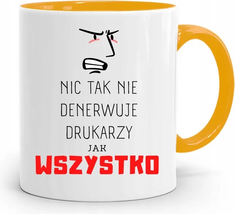 Nyomtatónak Sárga Bögre Születésnapi Ajándék fényképes nyomtatással