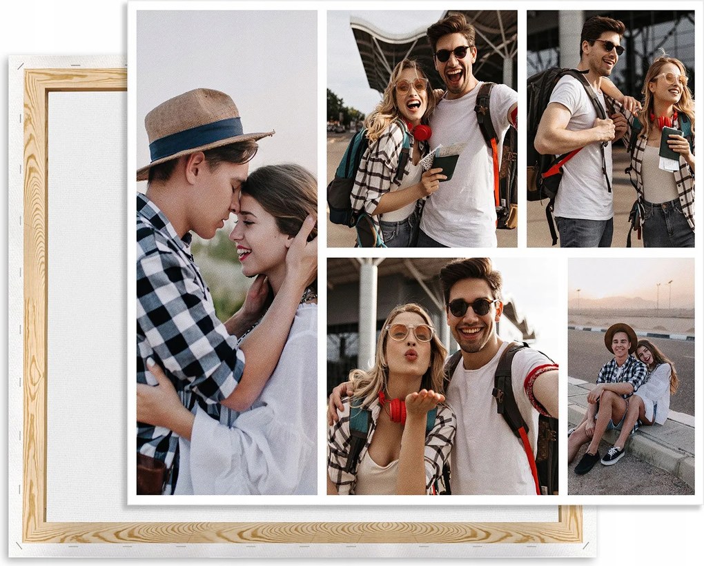 Vászonkép Kép Kollázs Születésnapi Ajándék Nagy 60x40