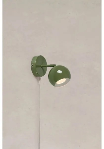 Markslöjd 108985 - POP falra szerelhető irányítható spotlámpa 1xGU10/7W/230V, zöld