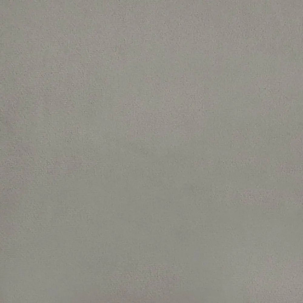 4 db világosszürke bársony fejtámla 100x5x78/88 cm