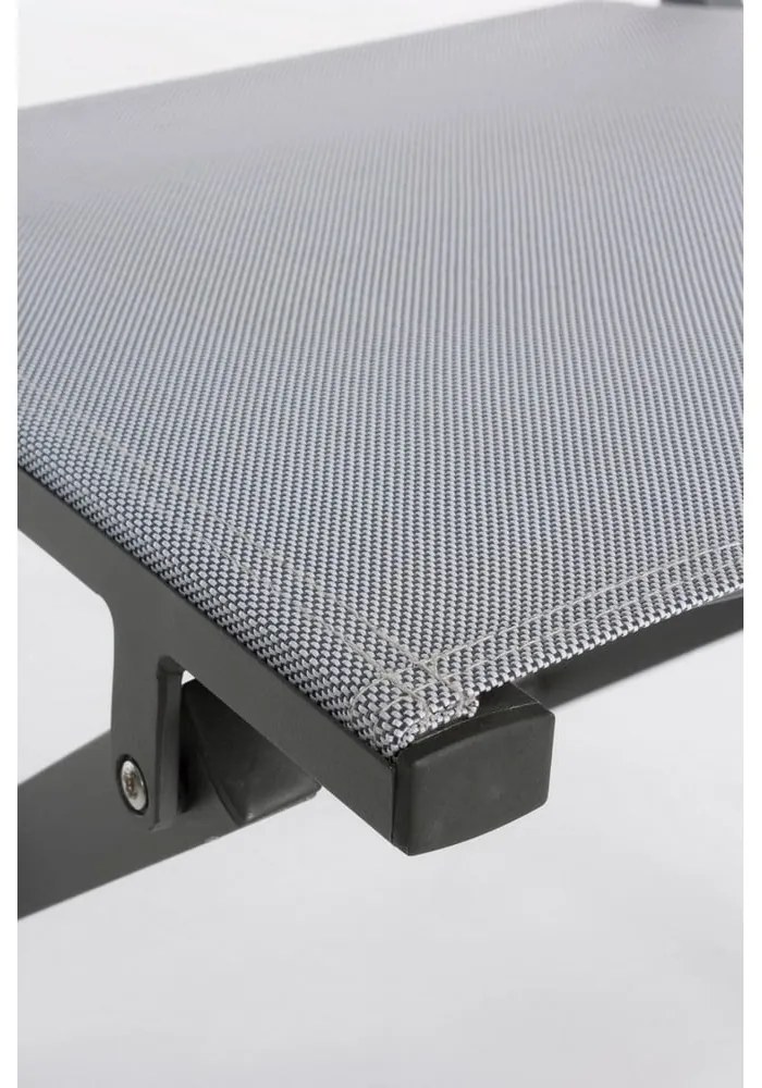 Szürke fém kerti szék Elin – Bizzotto