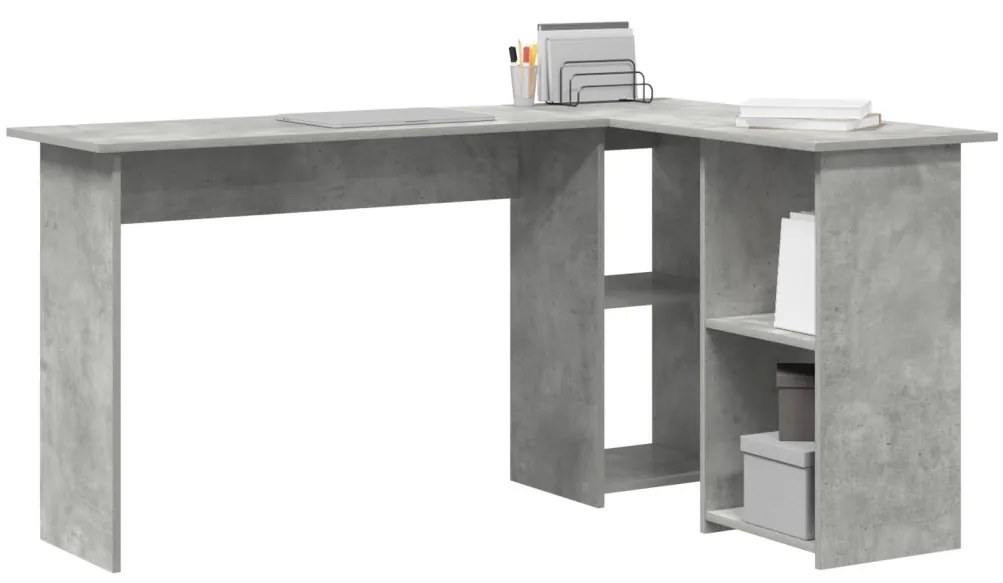 Beton szürke számítógépes asztal Beton szürke Forgácslap