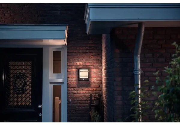 Philips - LED Kültéri fali lámpa érzékelővel PETRONIA LED/3,8W/230V IP44