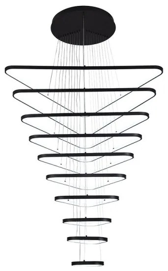 LED dimmelhető csillár zsinóron LED/385W/230V 3000-6500K + távirányítás