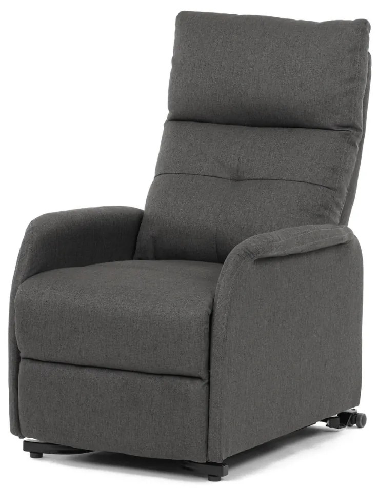 Fotoliu TV și Relax cu control electric în culoarea gri