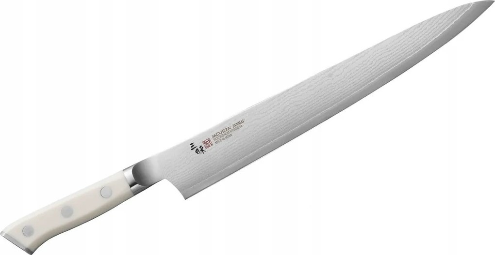 Mcusta Zanmai Classic Damacus Corian Sujihiki kés 27 cm