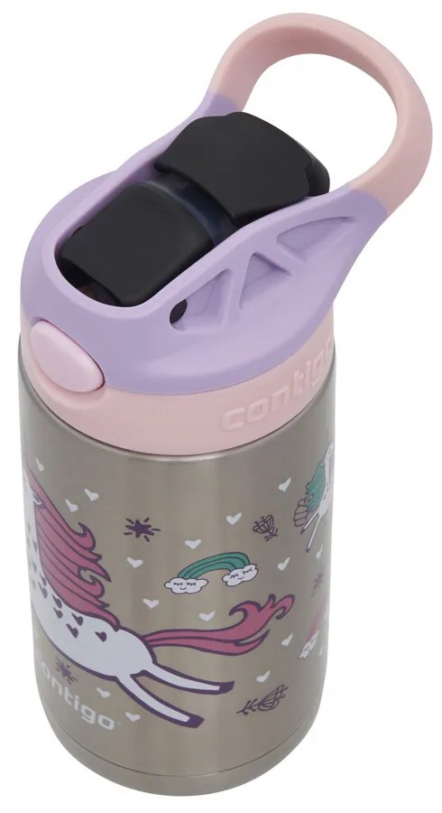 Contigo Gyermek hőálló palack Easy Clean 380 mlStrawberry Unicorn