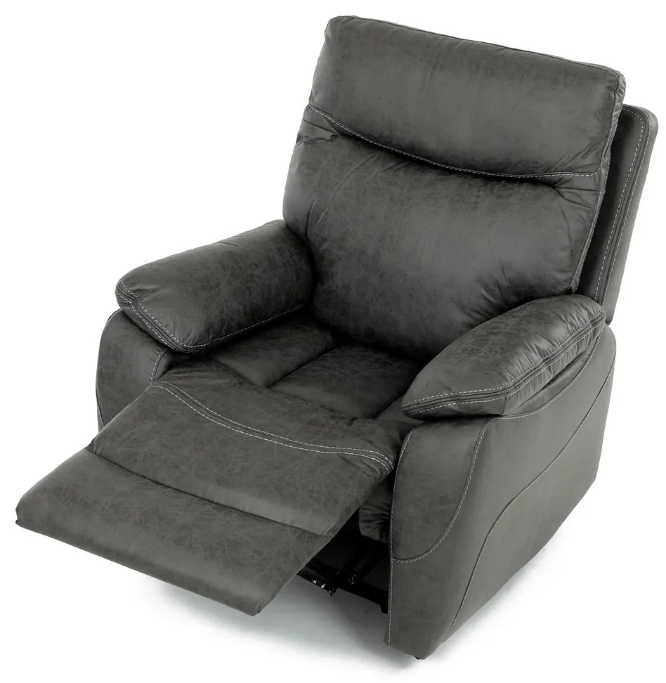 4092 GREY3 pozicionáló fotel vintage, szürke