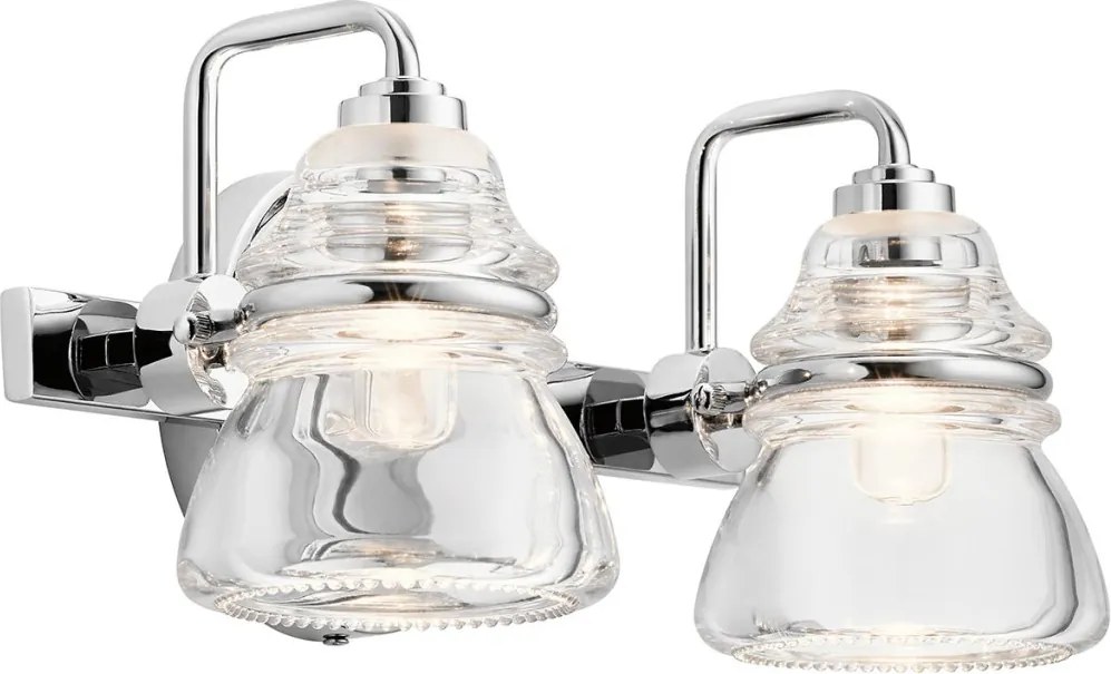Kichler Talland KL-TALLAND2-PC-BATH Fali lámpa 2x3.5W/G9 IP44