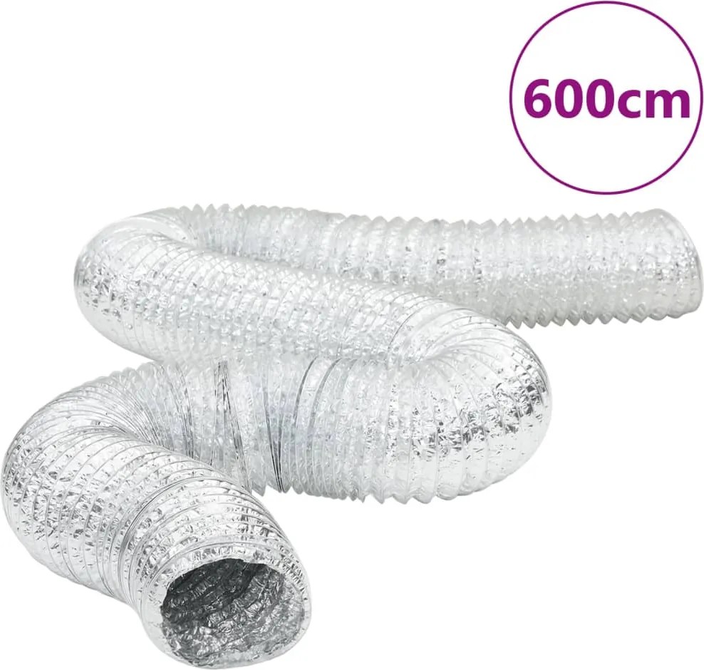 vidaXL alumínium szellőzőcső 6 m Ø15 cm