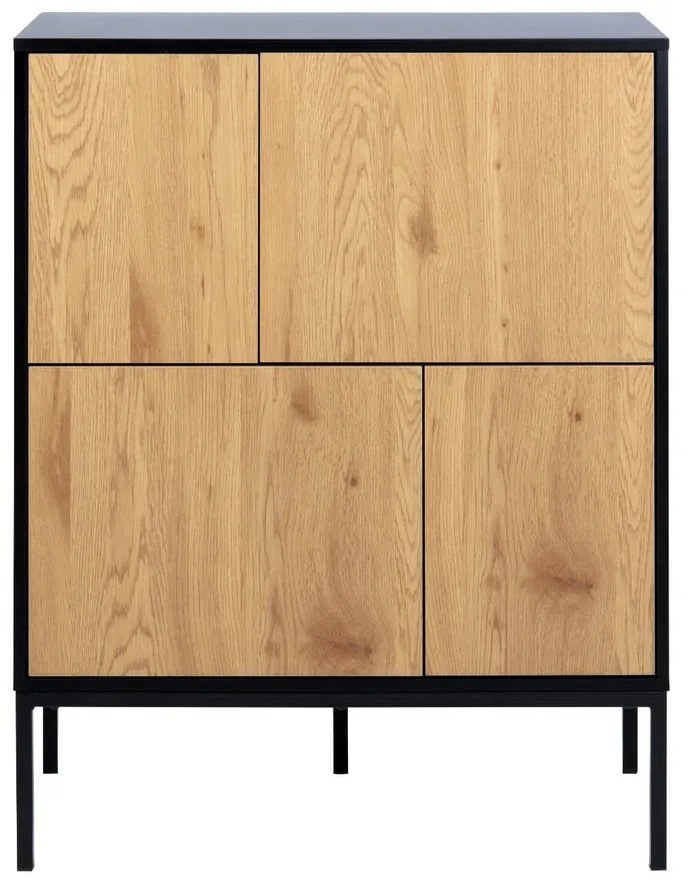 Seaford komód tölgy dekorral, 80 x 103 cm - Actona