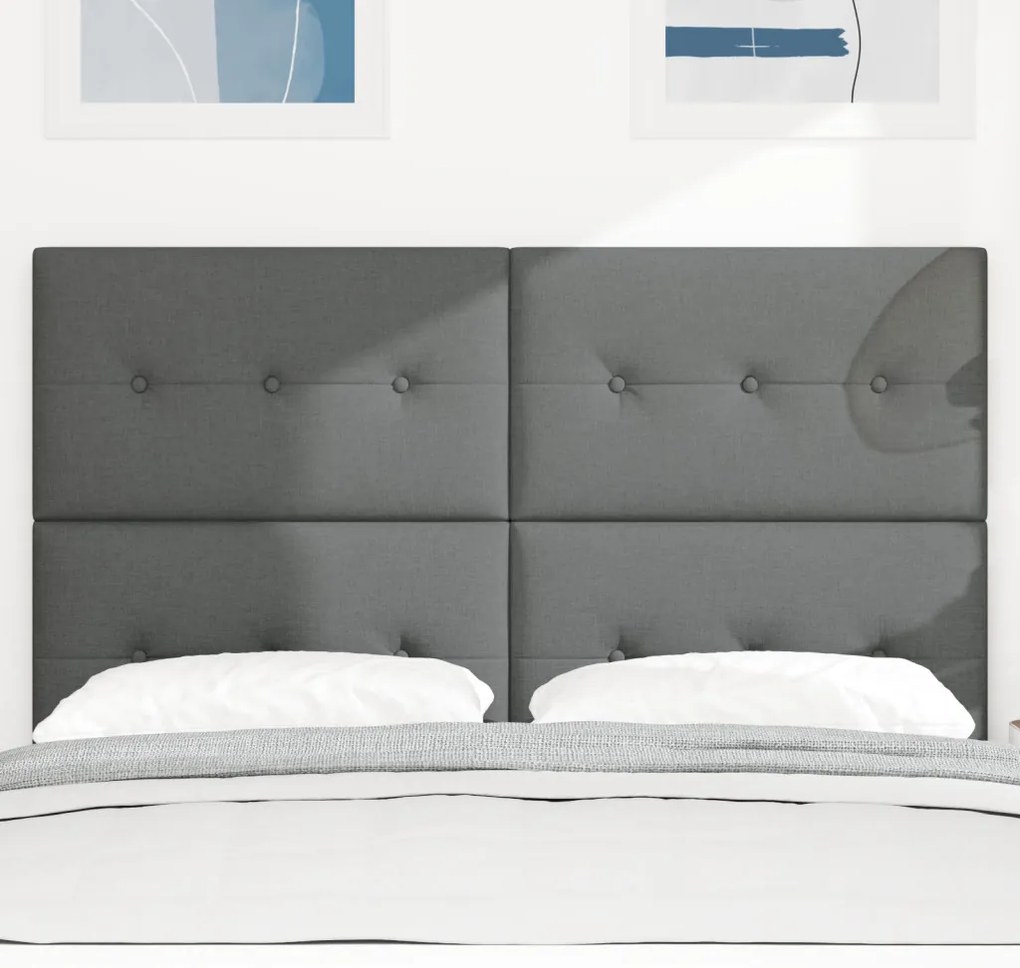 LED Fejtámla Sötét Szürke 80 cm Szövet