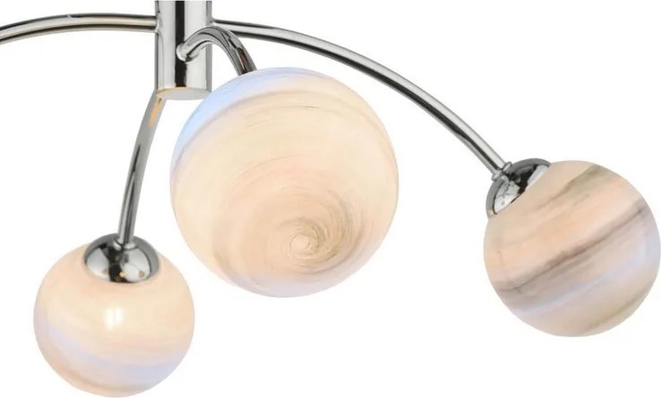 Dar Lighting IZZY IZZ0450-07 Plafonlámpa 4x40W/G9