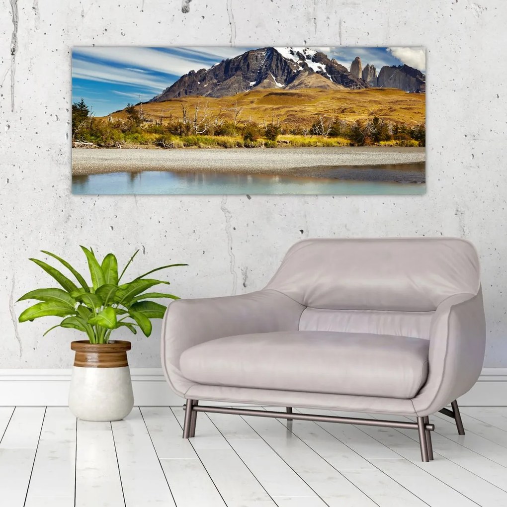 Kép - Torres del Paine Nemzeti Park (120x50 cm)