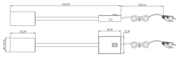 Globo 57911WG - Rugalmas fali lámpa ROBBY 1xGU10/25W/230V szürke/barna