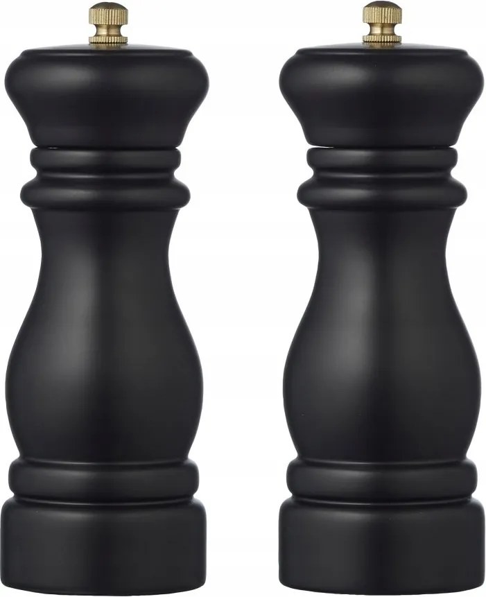 By Tareq Taylor Himalaya Fa Só- és Borsdaráló 16,5 cm Fekete