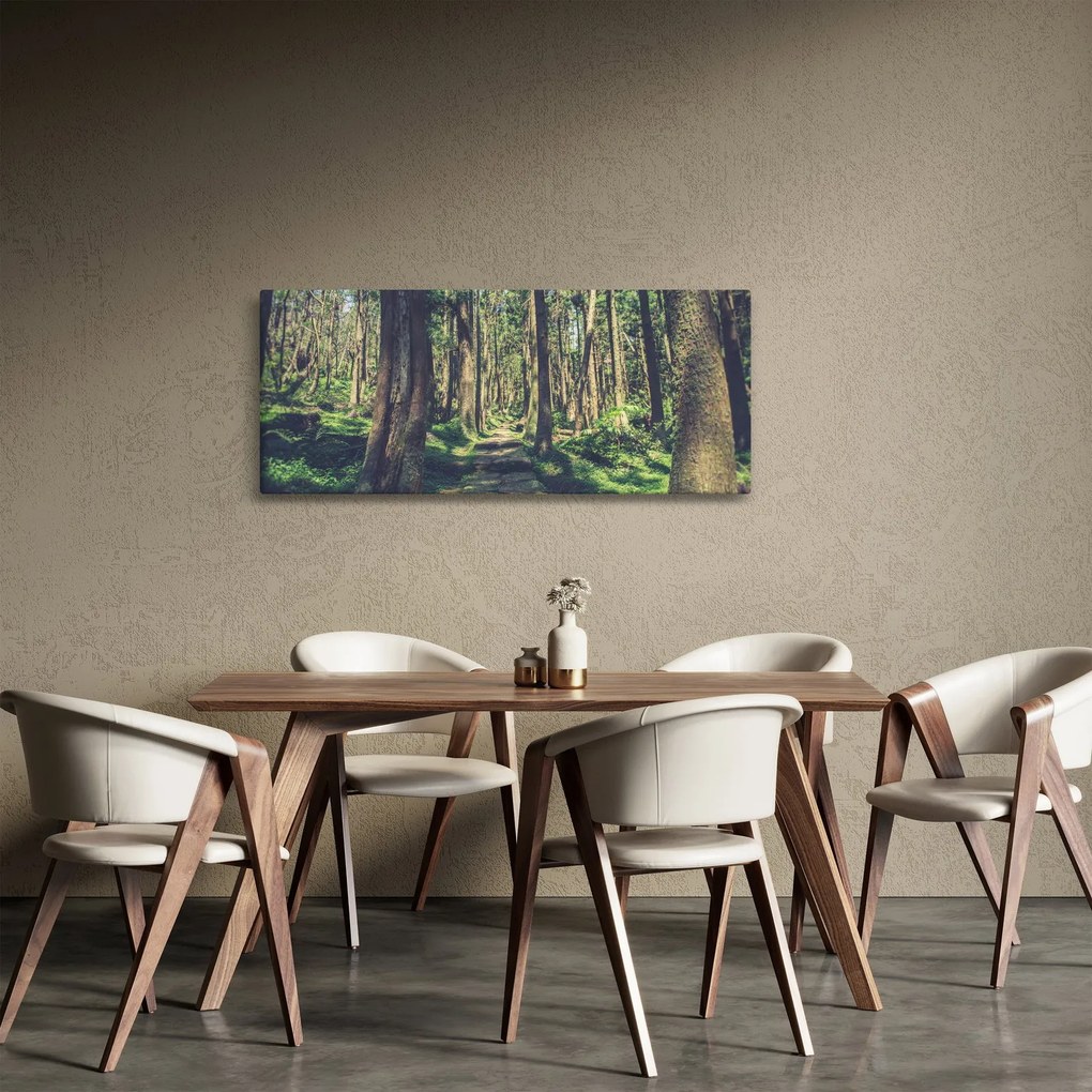 Kép egy út a fák között (120x50 cm)
