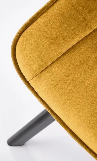 K520 forgatható étkezőszék mustár sárga