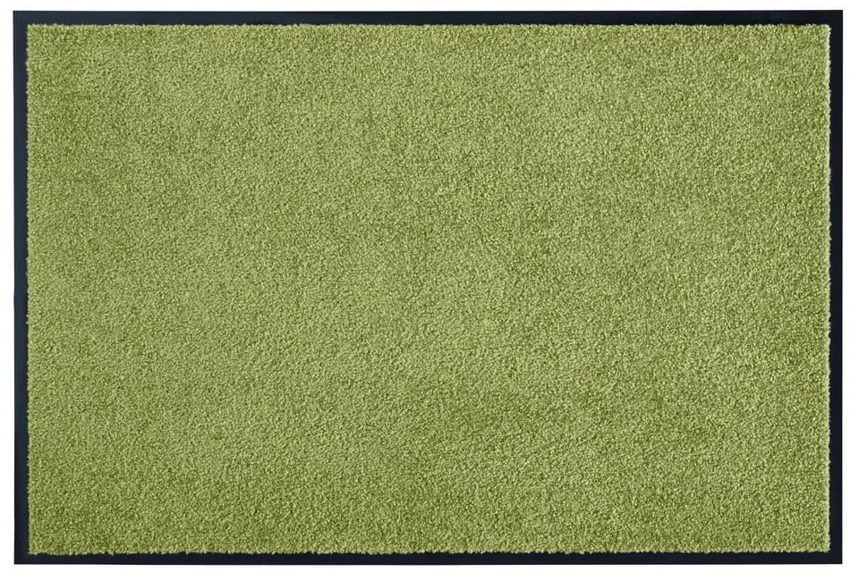 Wash &amp; Clean zöld lábtörlő, 39 x 58 cm - Hanse Home