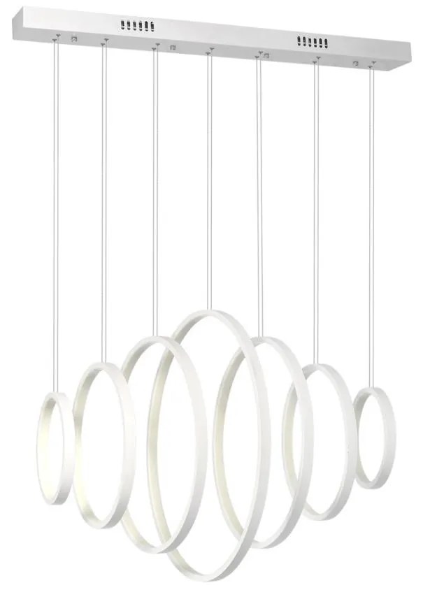 LED Csillár zsinóron VERTIGO LED/86W/230V fehér