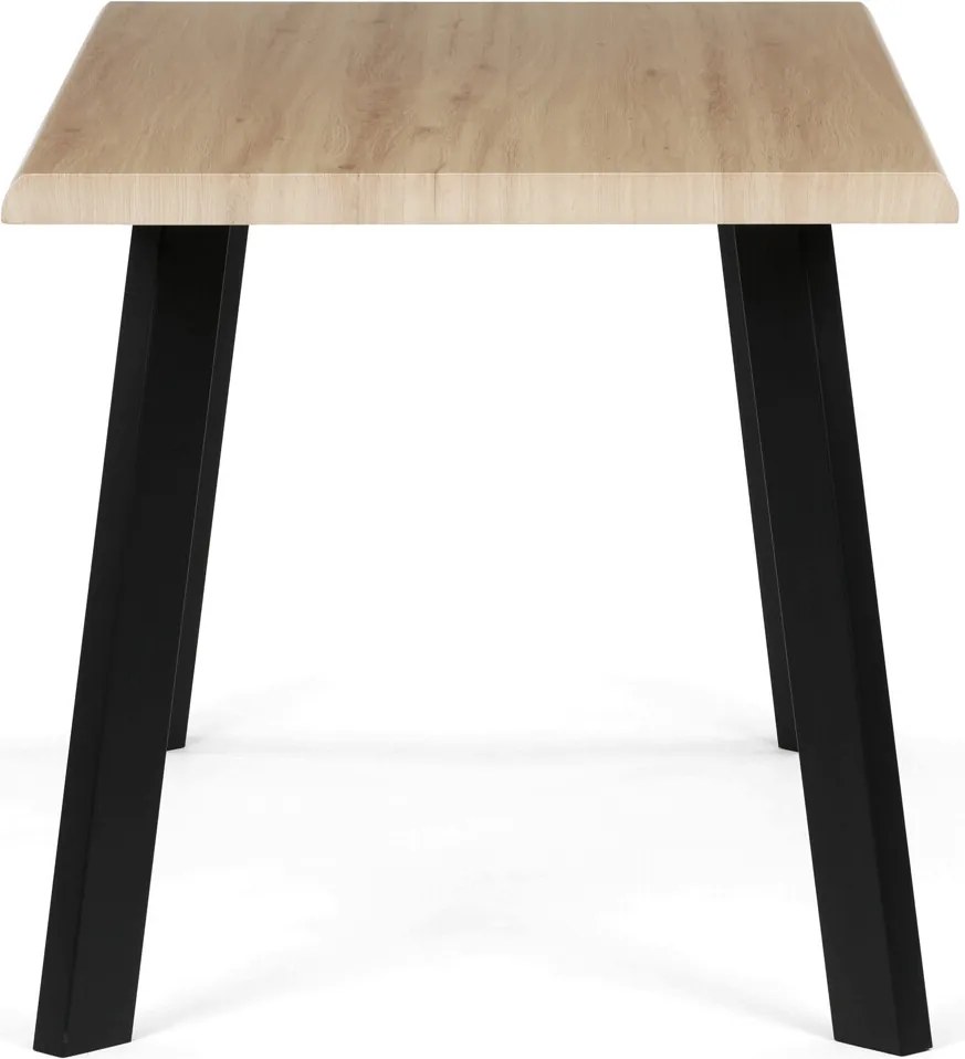 Étkezőasztal 140 × 80 cm MDF vad tölgy HT-F4514 OAK