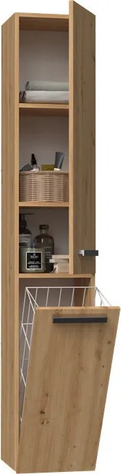 Nel IV fürdőszoba szekrény, tölgy