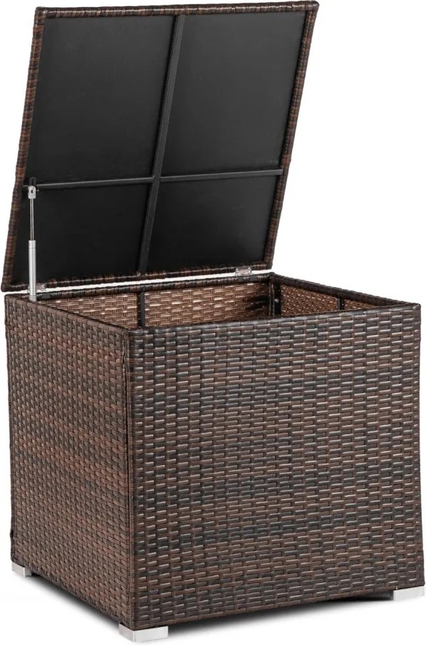 Kerti bútor szett barna/bézs színben – NEGRO