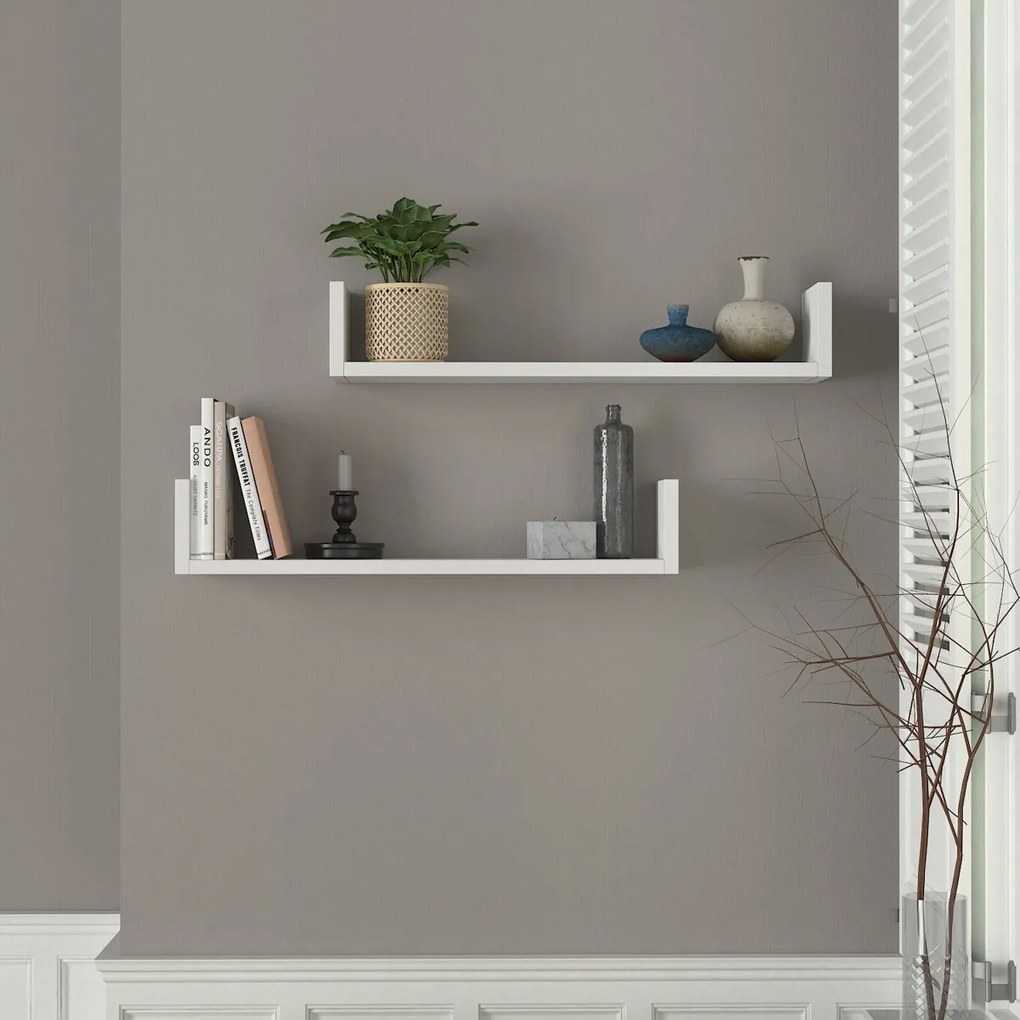 Iris White polc, 2 db