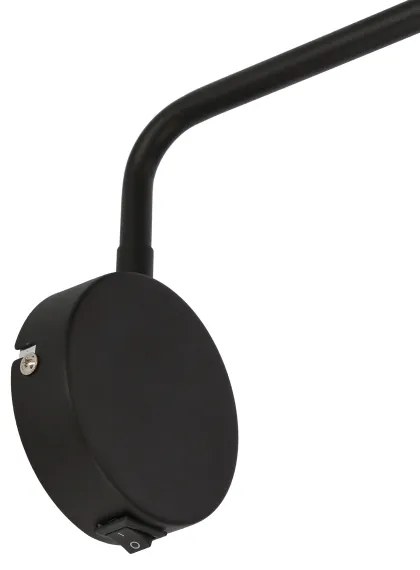 Fali lámpa TINA 1xGU10/15W/230V fekete/arany