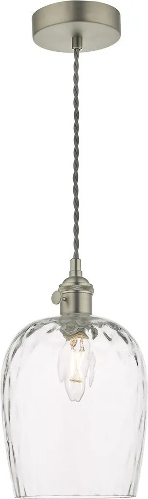 Dar lighting modern függeszték hadano ősi króm átlátszó darhad0161-03