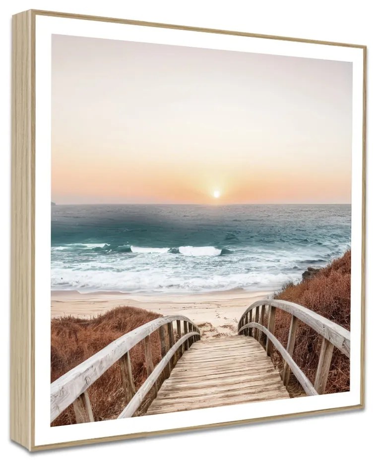 Kép 50x50 cm Beach Footbridge