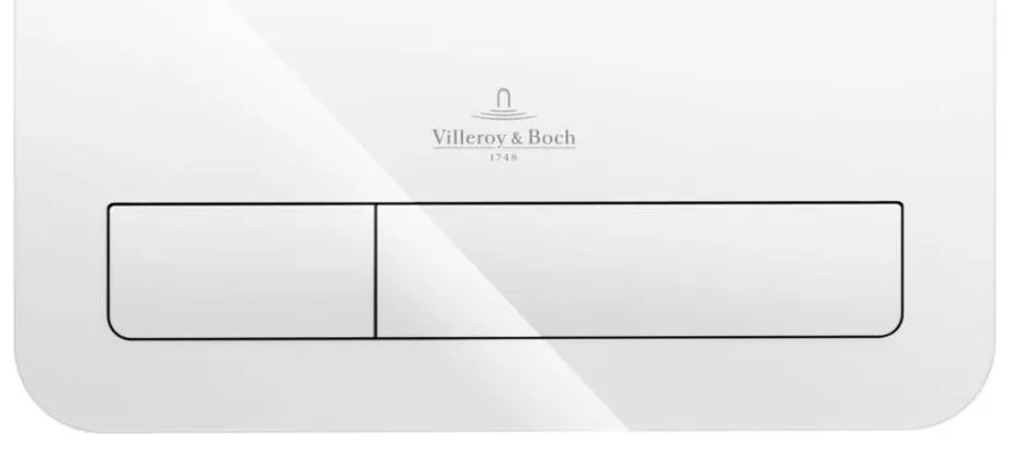 Villeroy & Boch 922400RE - VICONNECT öblítőgomb, magasfényű fehér