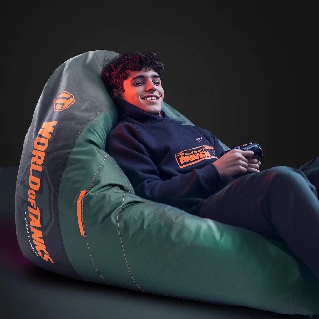 Gamer babzsák "sako", World of Tanks, 300 L
