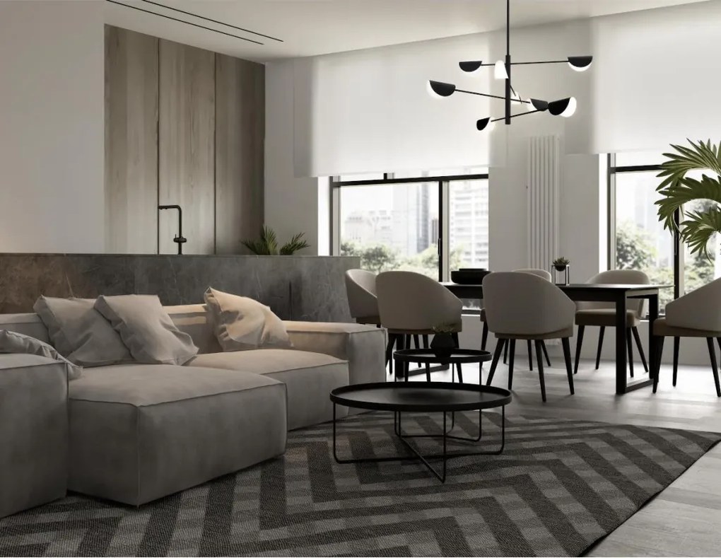 MAYTONI MOD126PL-08B MOLLIS Többágú Függesztett Lámpa G9 IP20