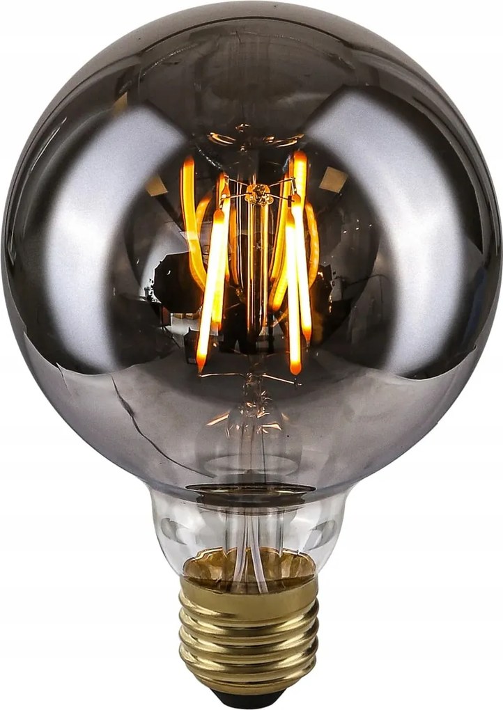 Led izzó 4W E27 Retro Edison gömb meleg szín Italux