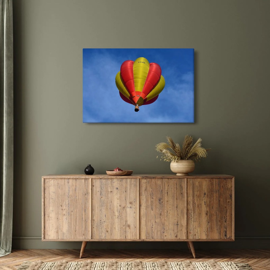 Repülő léggömb képe (90x60 cm)