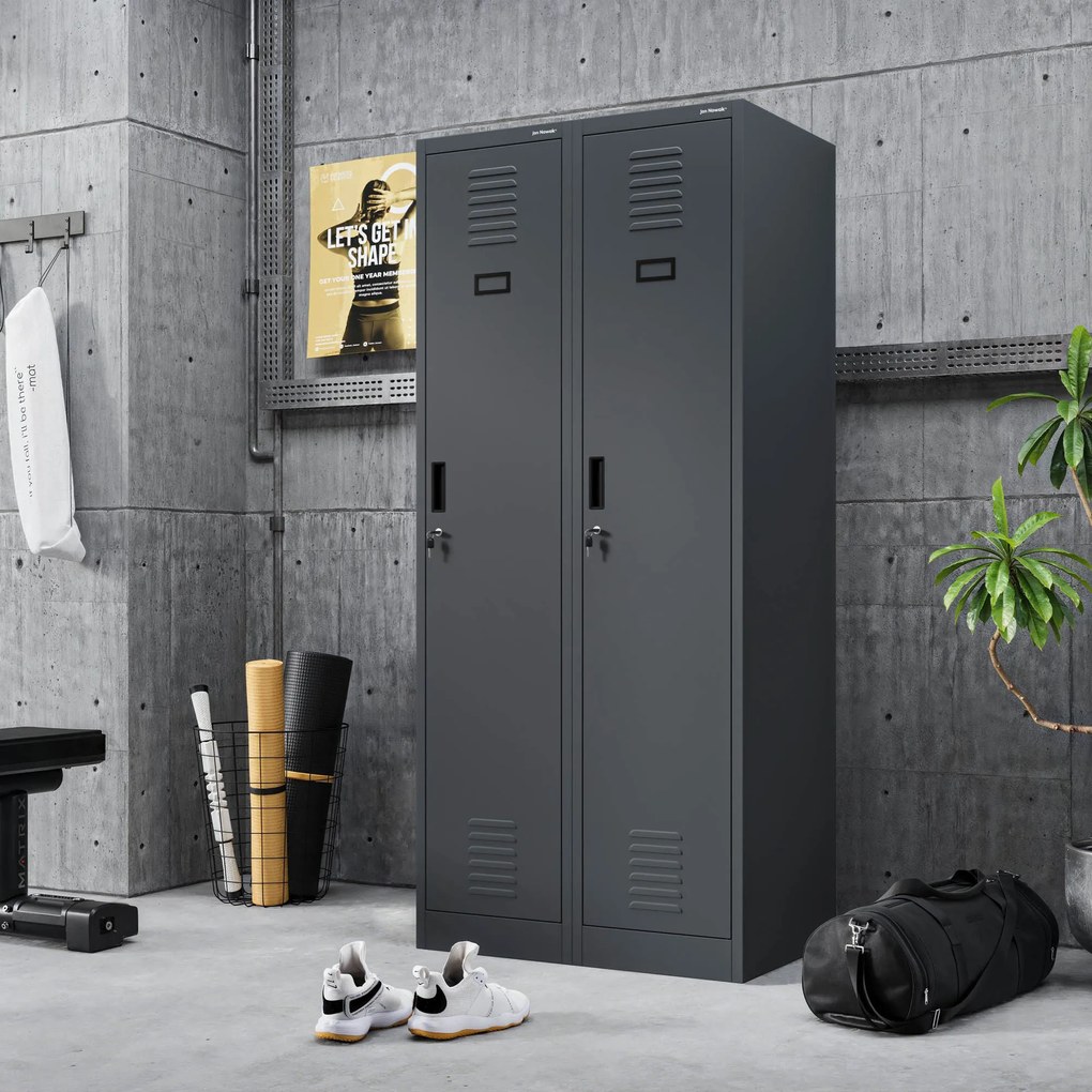 KACPER 1 Plus fém munkavállalói szekrény 400 x 1800 x 500 mm